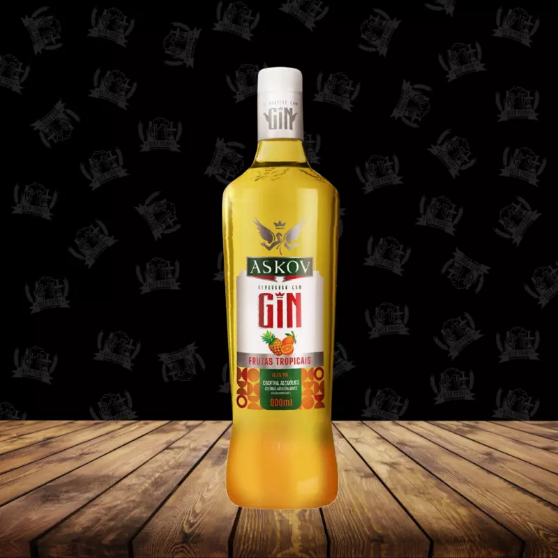 Gin Askov Frutas Tropicais 900ml
