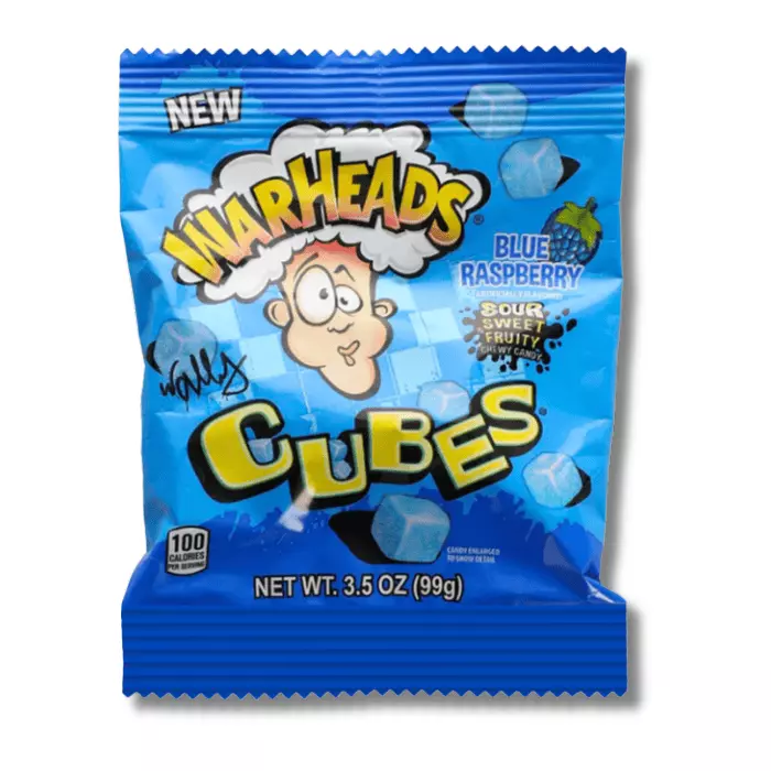 Warheads cubes blueberry 3.5oz