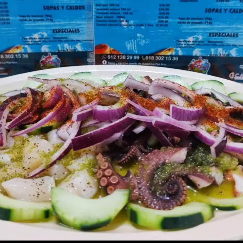 Aguachile pulpo/callo