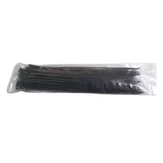 AMARRE PLASTICO NEGRO 4.8X35 CM X100