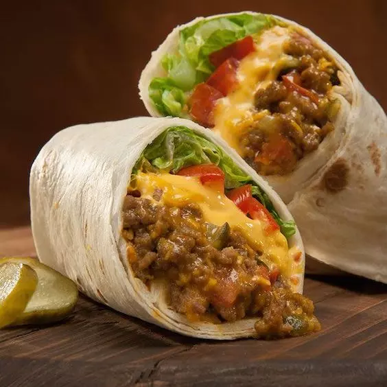 Miércoles 8 Julio- Burrito de carne