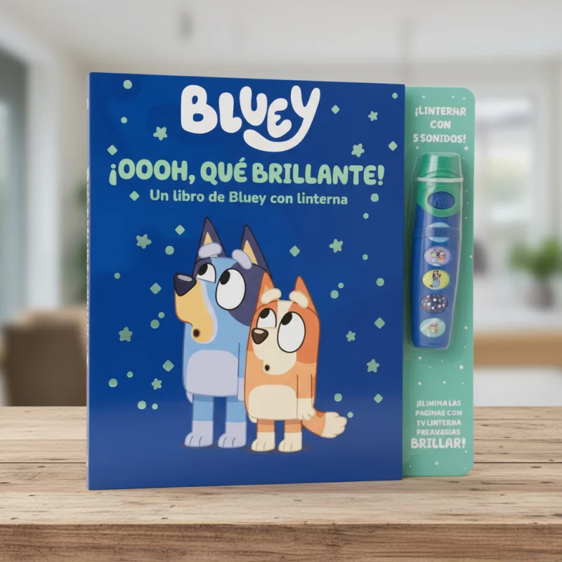LIBRO LINTERNA BLUEY
