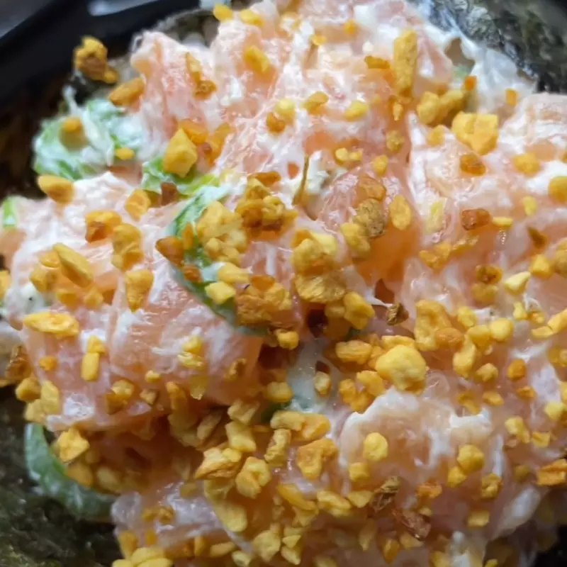 Temaki no alho
