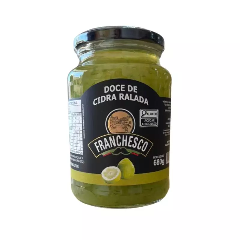 Doce de Cidra Ralada Franchesco 680g