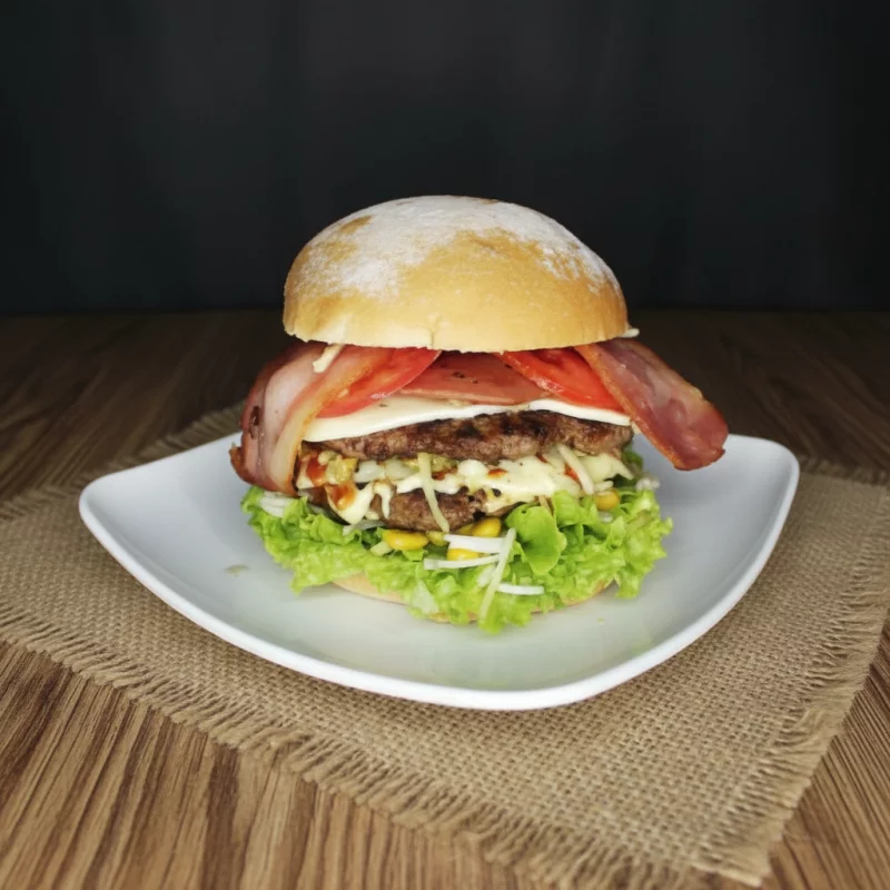 🍔Hamburguesa King Clasica