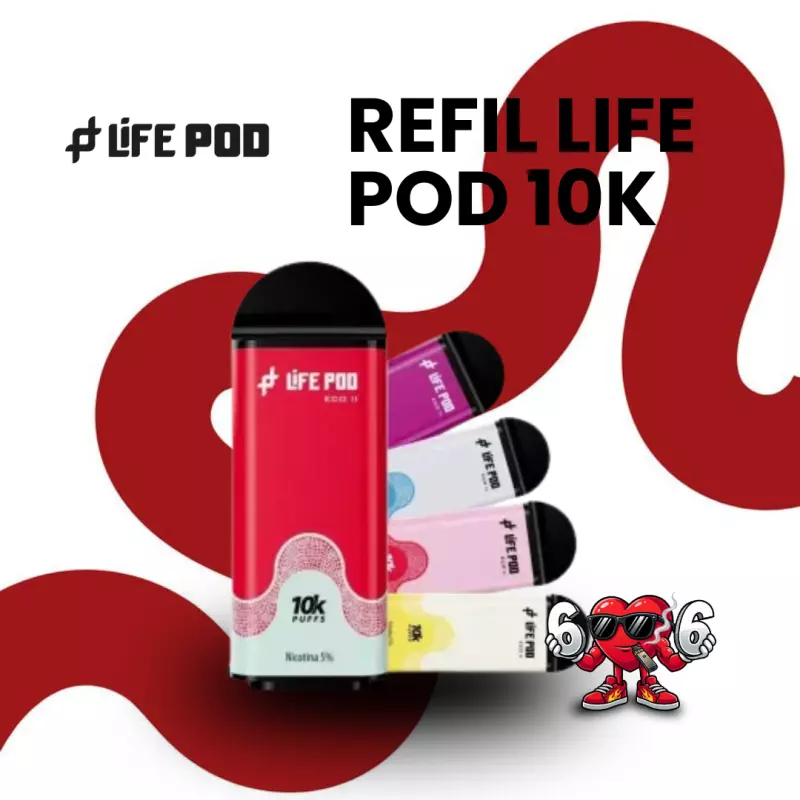 REFIL LIFE POD 10K