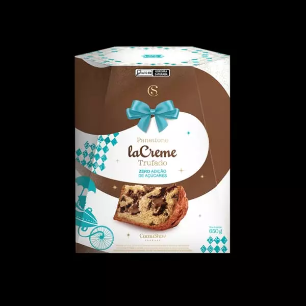 Panettone laCreme Zero Açúcar 650g
