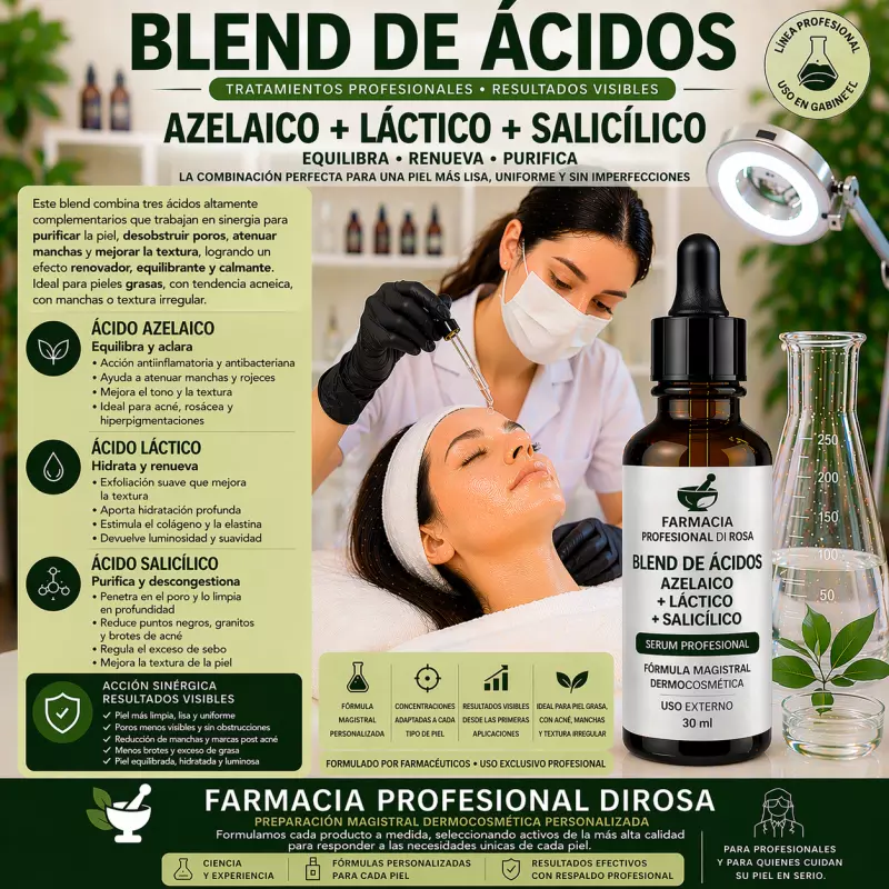 Blend Azelaico+Lactico+Salicilico