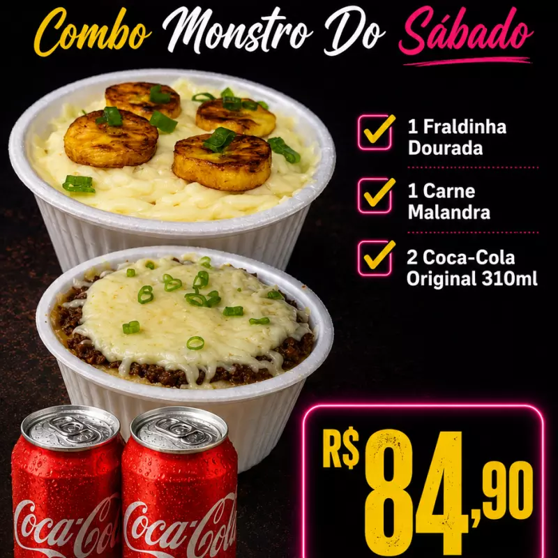 Combo Monstro Do Sábado