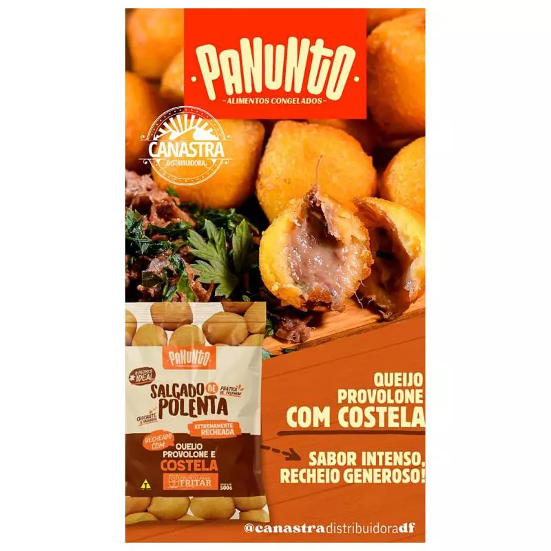 Salgado Polenta Costela c/ Provolone