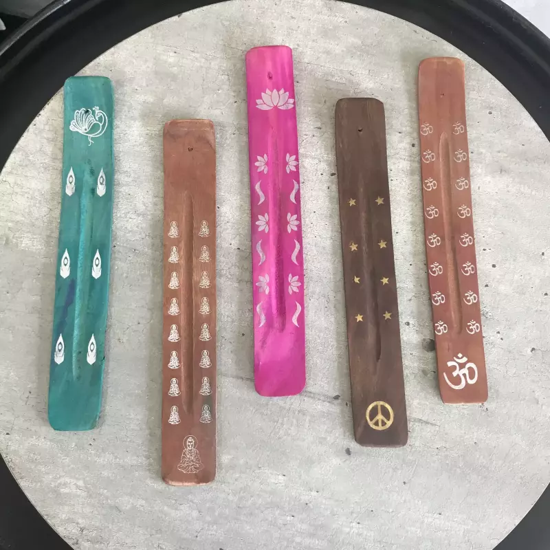 Incensários madeira