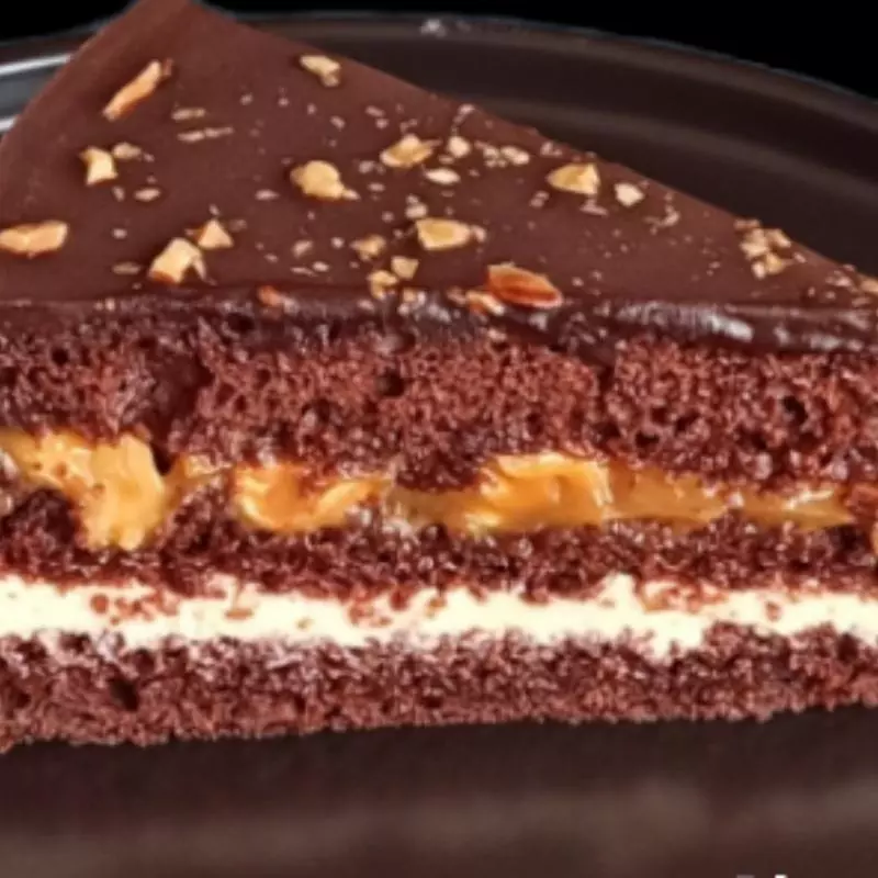 Torta tipo Snickers