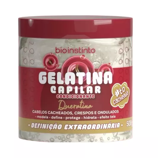 Gelatina queratina bio instinto
