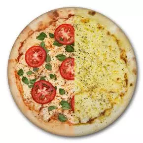 Pizza Mista (dois sabores)