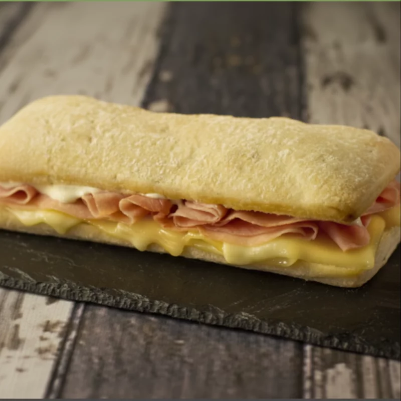 Ciabatta Jamon y Queso