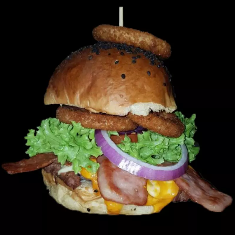 ONION & BACON BURGER