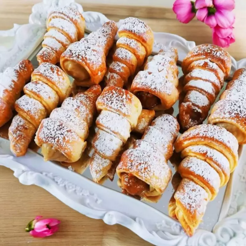 Conos brioche rellenos 🥐🍯