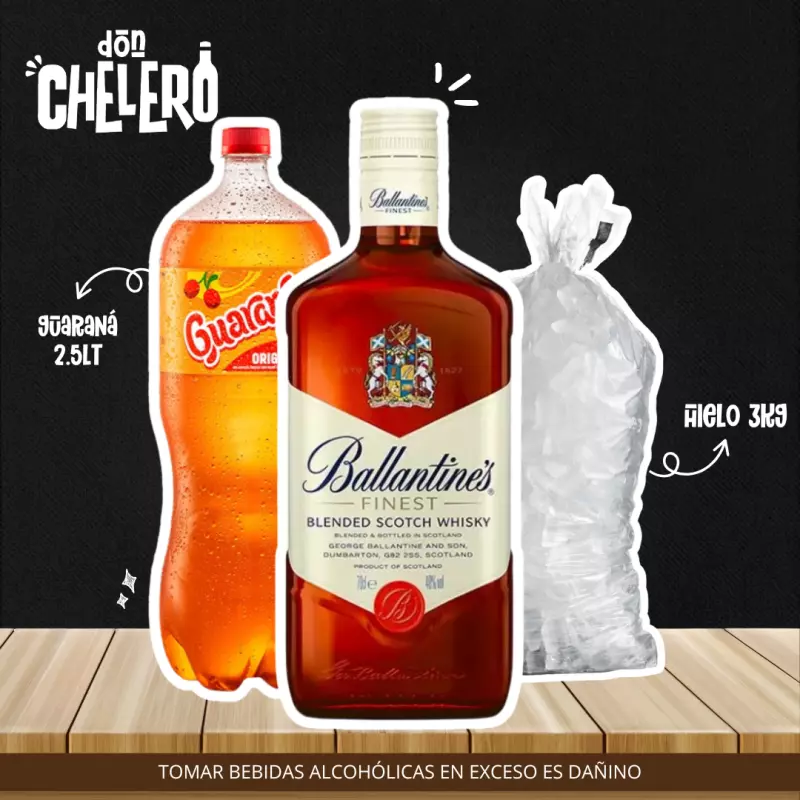 BALLANTINES x 750 ML