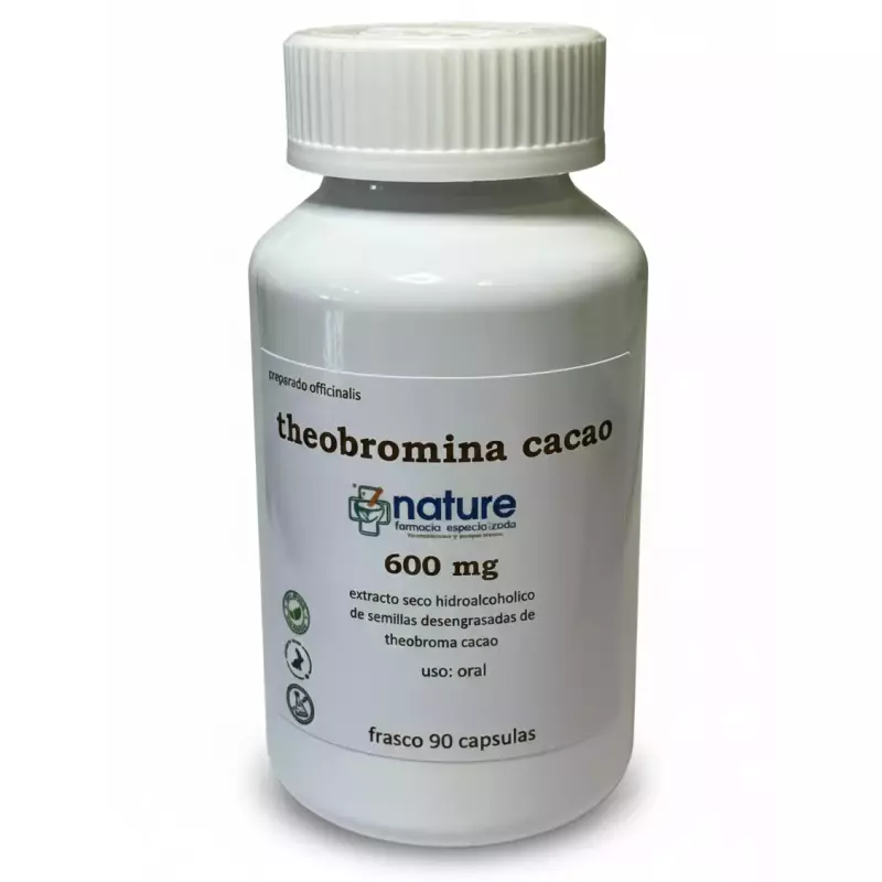 Theobromina cacao 600 mg