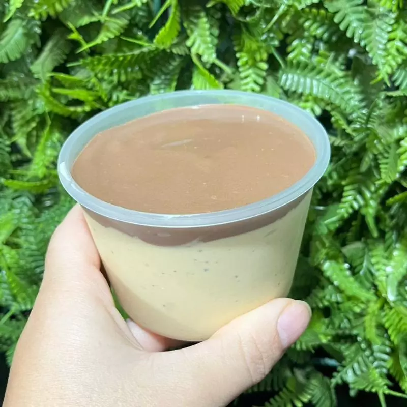 Mousse de Maracujá, chocolate 220ml