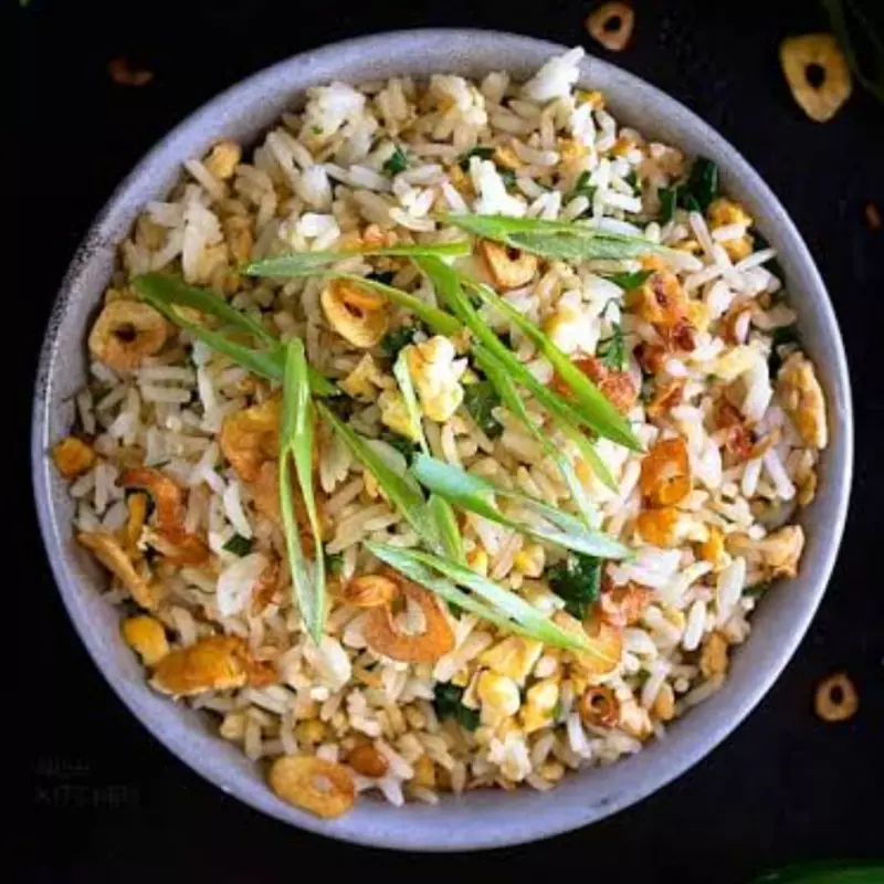 Burnt Garlic Rice