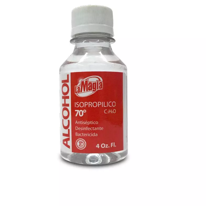 R10083-ALCOHOL 70% LA MAGIA 8 OZ
