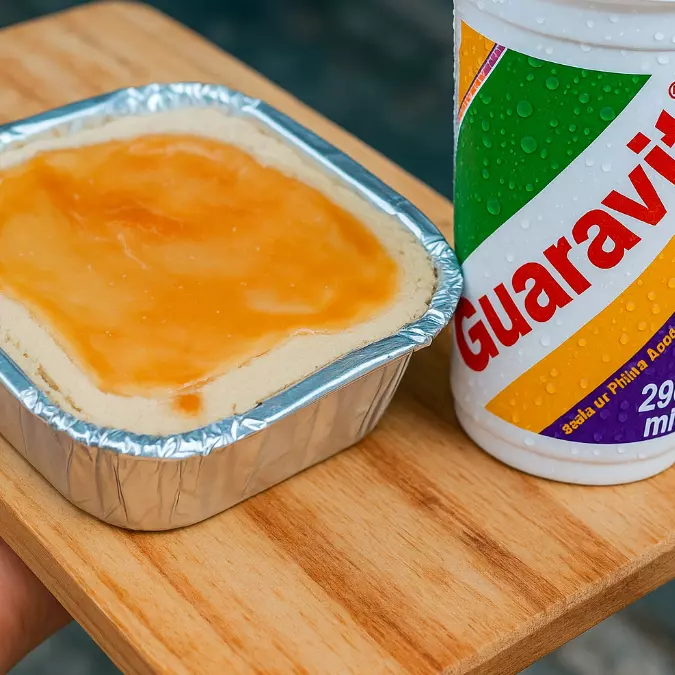 Empadão de Camarão + Guaravita