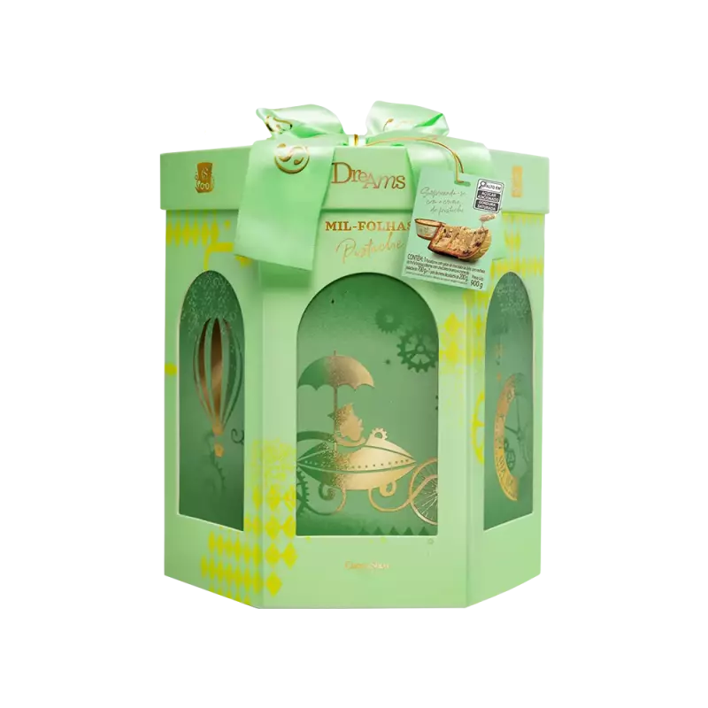 Panetone Mil-Folhas Pistache 900g