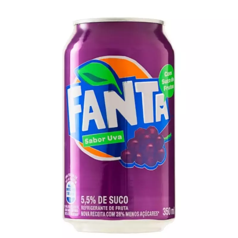 Fanta uva lata 350 ml