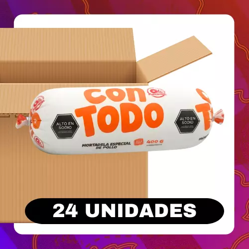 Bulto Con Todo Mortadela 400g