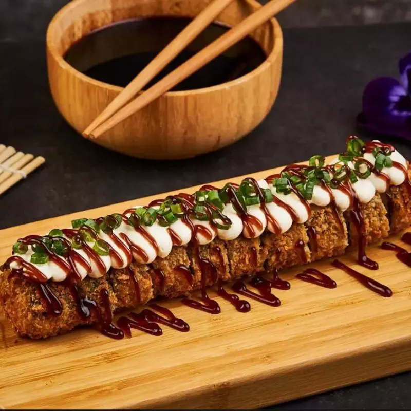 Mega Hot Salmão grelhado
