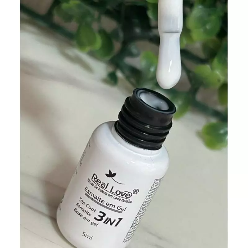 Esmalte Em Gel R.Love 3 Em 1 Renda