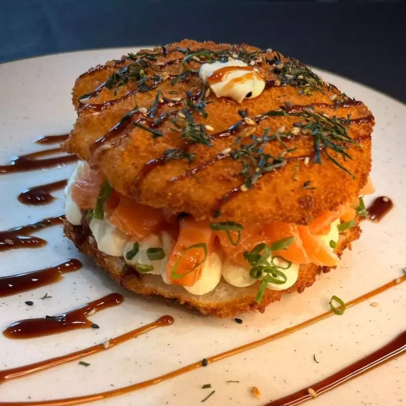 Sushi Burger Salmão