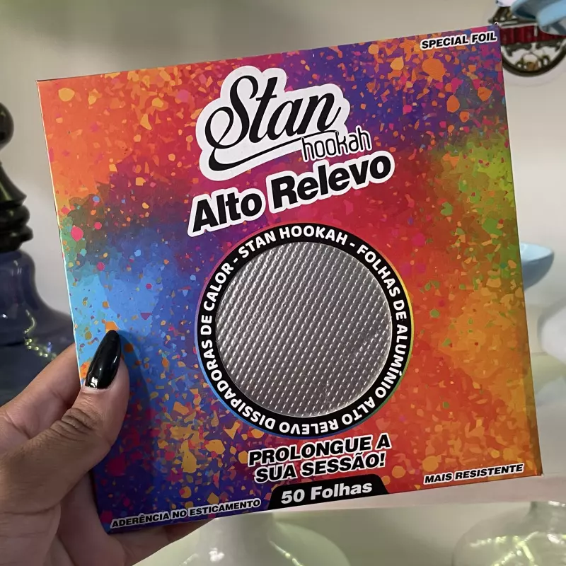 Pacote alumínio - Alto Relevo