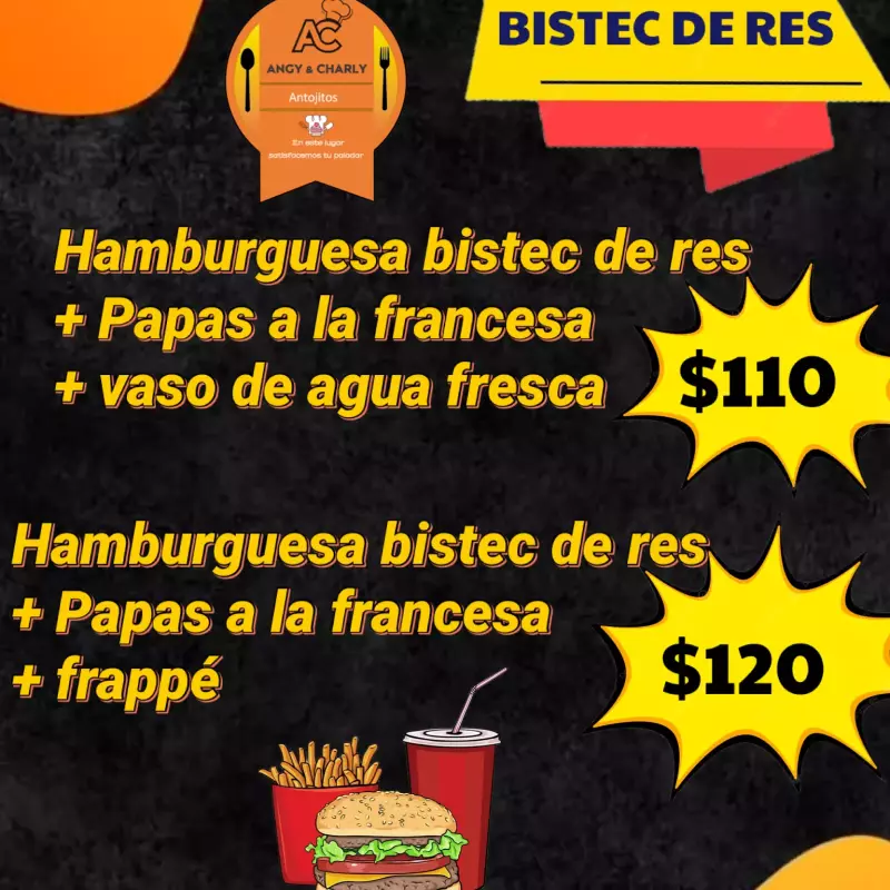 COMBO BISTEC DE RES