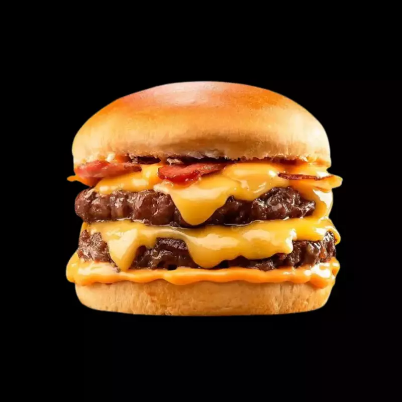 MAGNÍFICO CHEDDAR BACON + FRITAS (P)