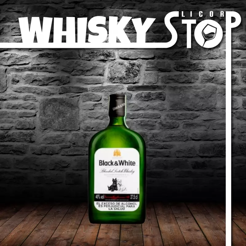 BLACK & WHITE  BOTELLA 375ML