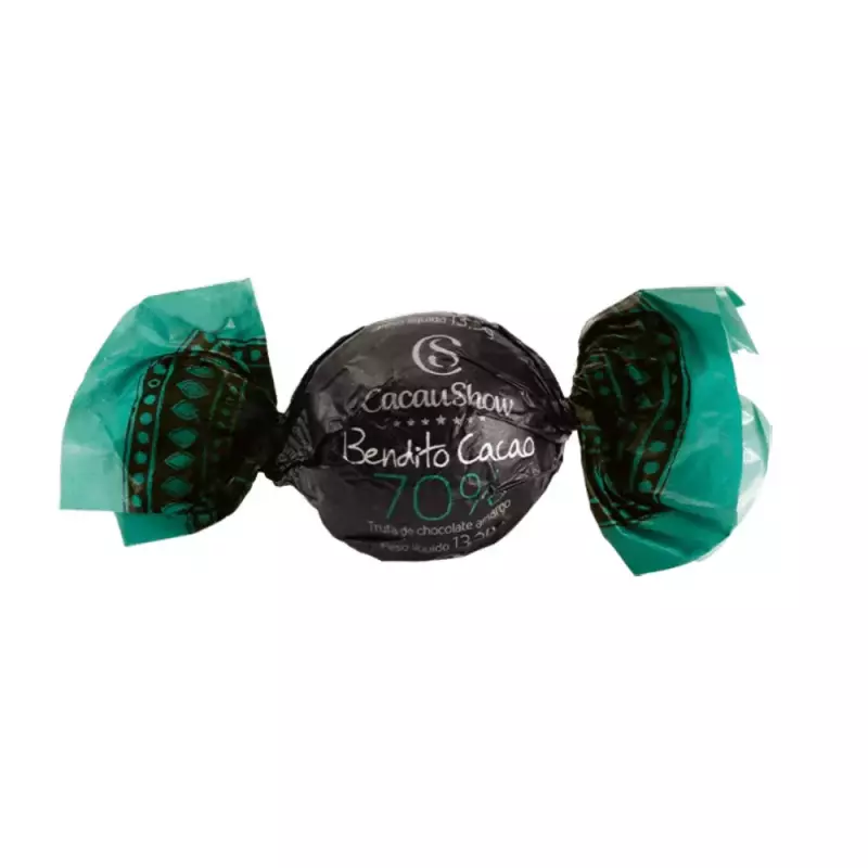Trufa Bendito Cacao 70% Cacau 13,5g