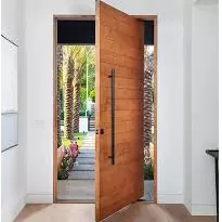Instalação de porta Pivotante