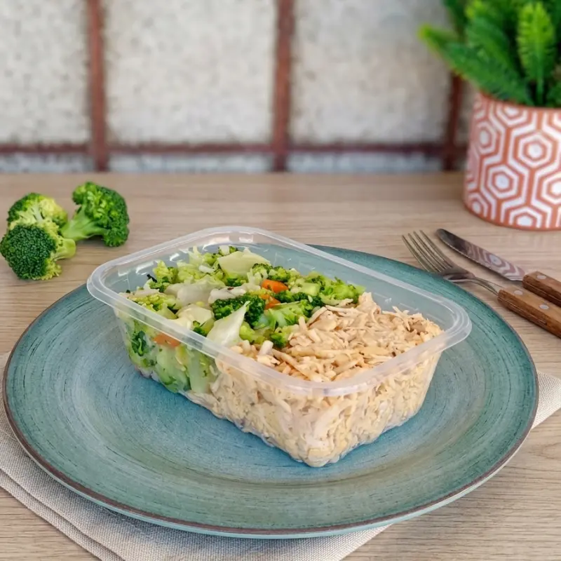 Mounjaro frango desfiado/legumes