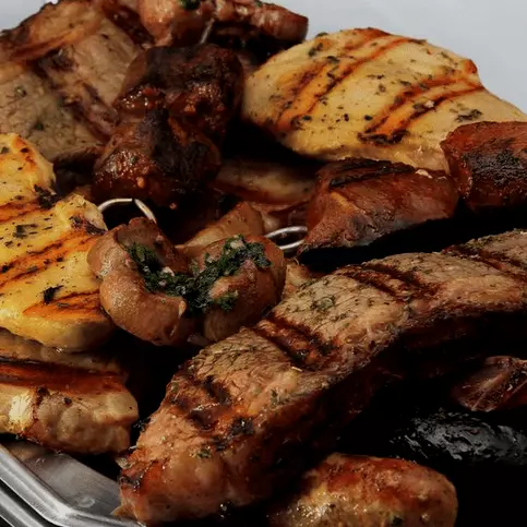 PARRILLA CHURRASCO+M+A+CH PARA  2 E
