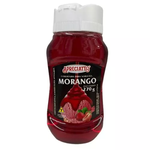 Cobertura morango 270G