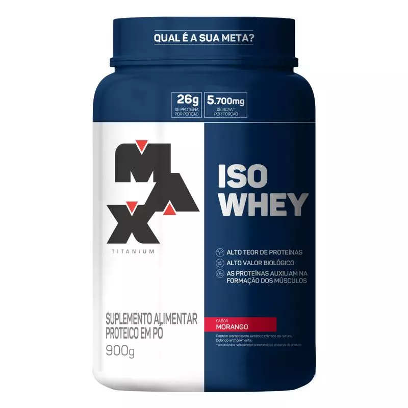 Iso Whey 900g Max Titanium