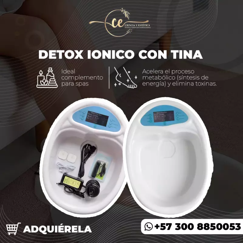 Detox Ionico Con Tina