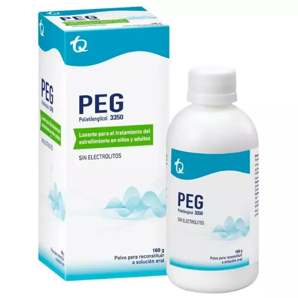 PEG 3350 POLVO SUSP ORAL FCO X 160Gr