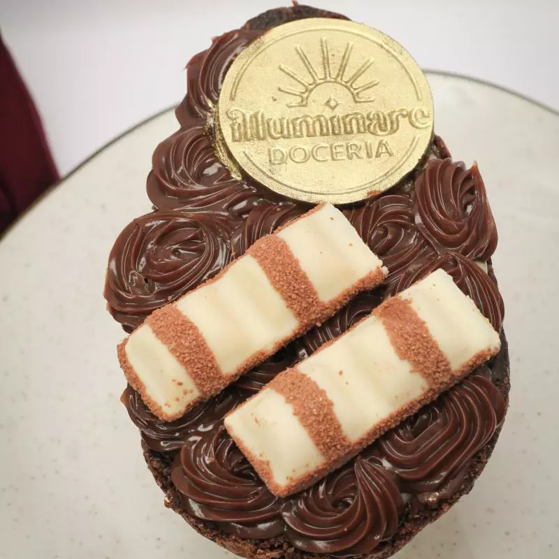 Ovo de Colher- Brownie Kinder