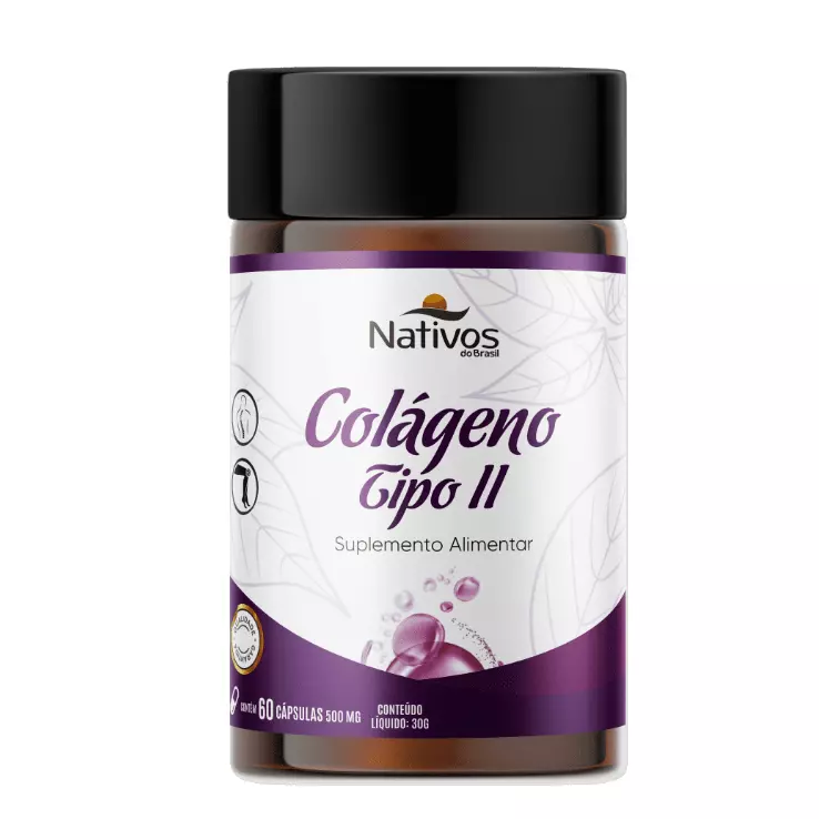 Colágeno TP 2 - Nativos 60caps 500mg