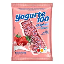 BALA DORI YOGURT MORANGO 600G