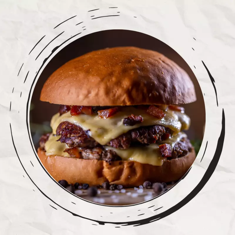 Bacon Doble Cheese Burger
