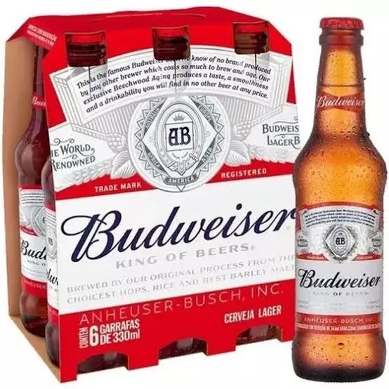 Cerveja Budweiser long neck